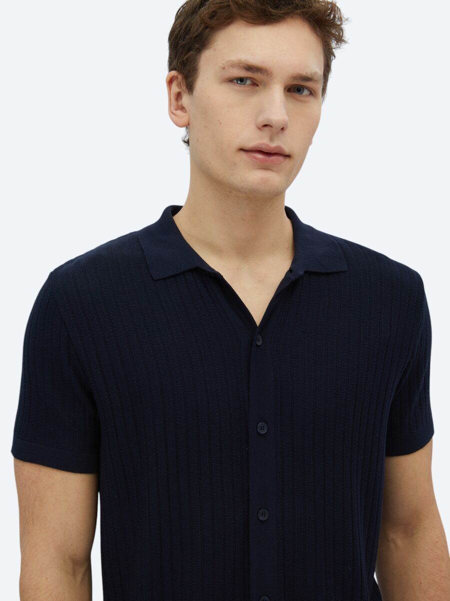 Navy Blue Knitwear - 3