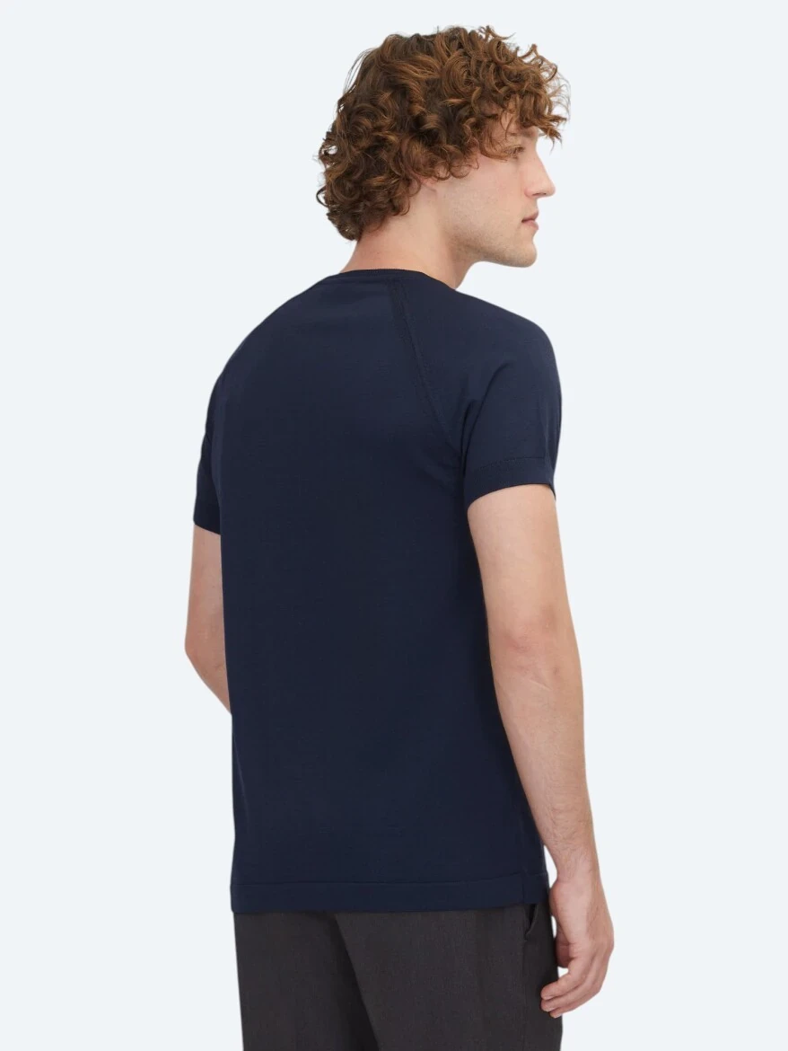 Navy Blue Knitwear - KİP