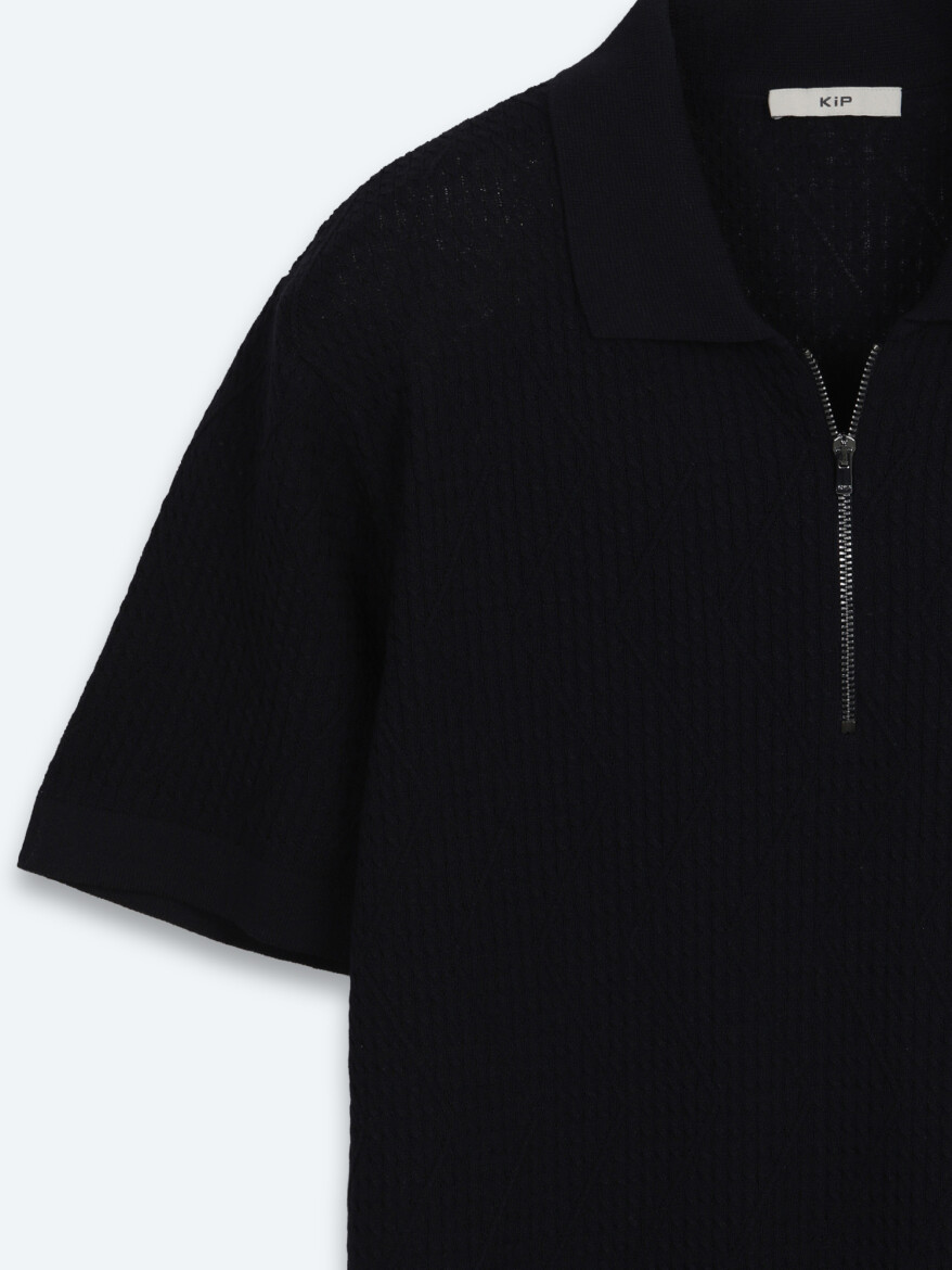 Navy Blue Knitwear - 8