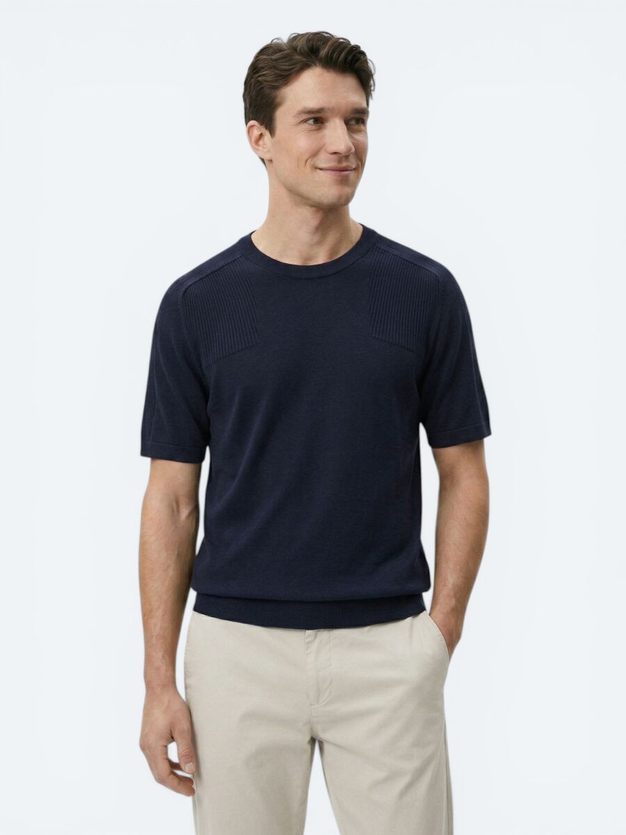 Navy Blue Knitwear - 2