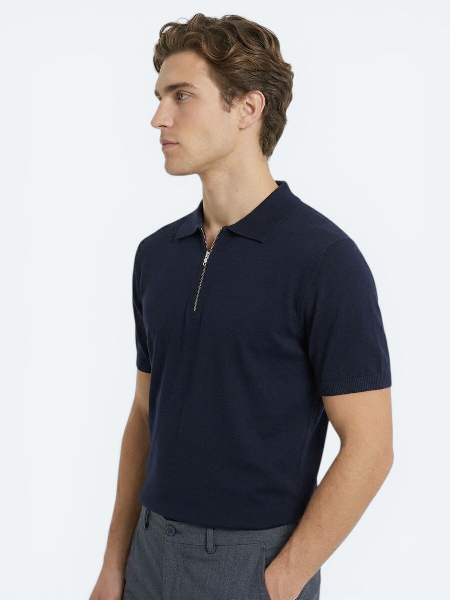 Navy Blue Knitwear - 2