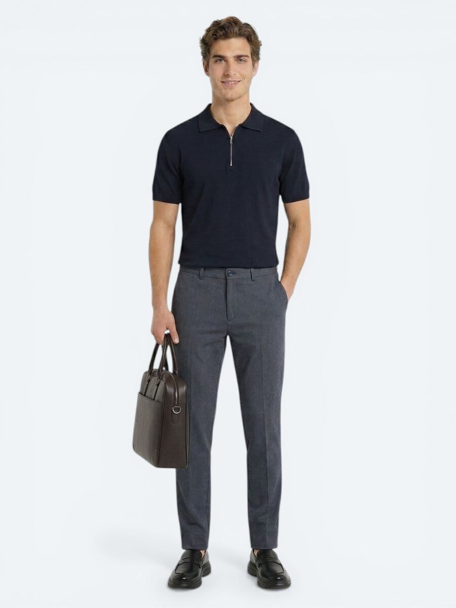 Navy Blue Knitwear - 3