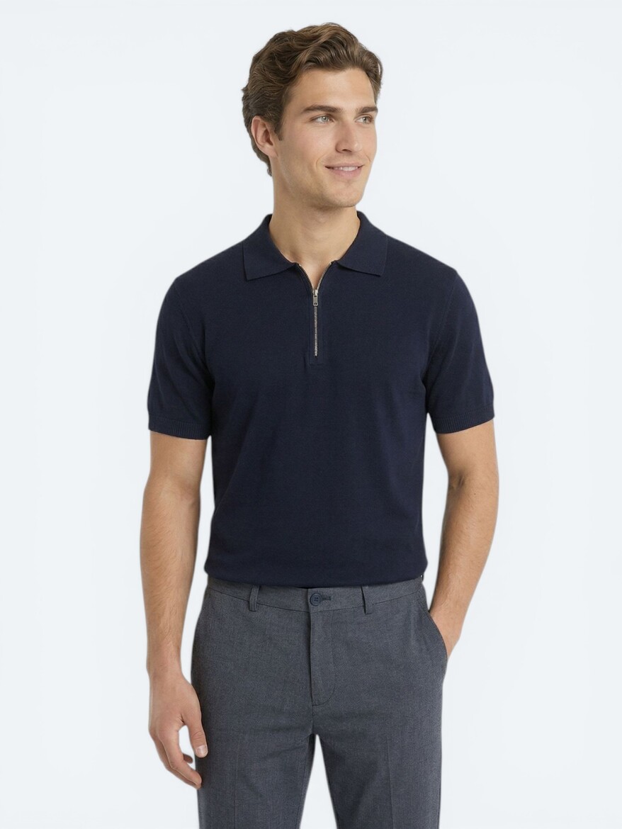 Navy Blue Knitwear - 4