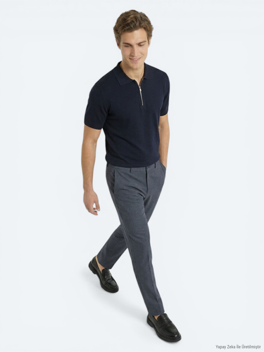 Navy Blue Knitwear - 5