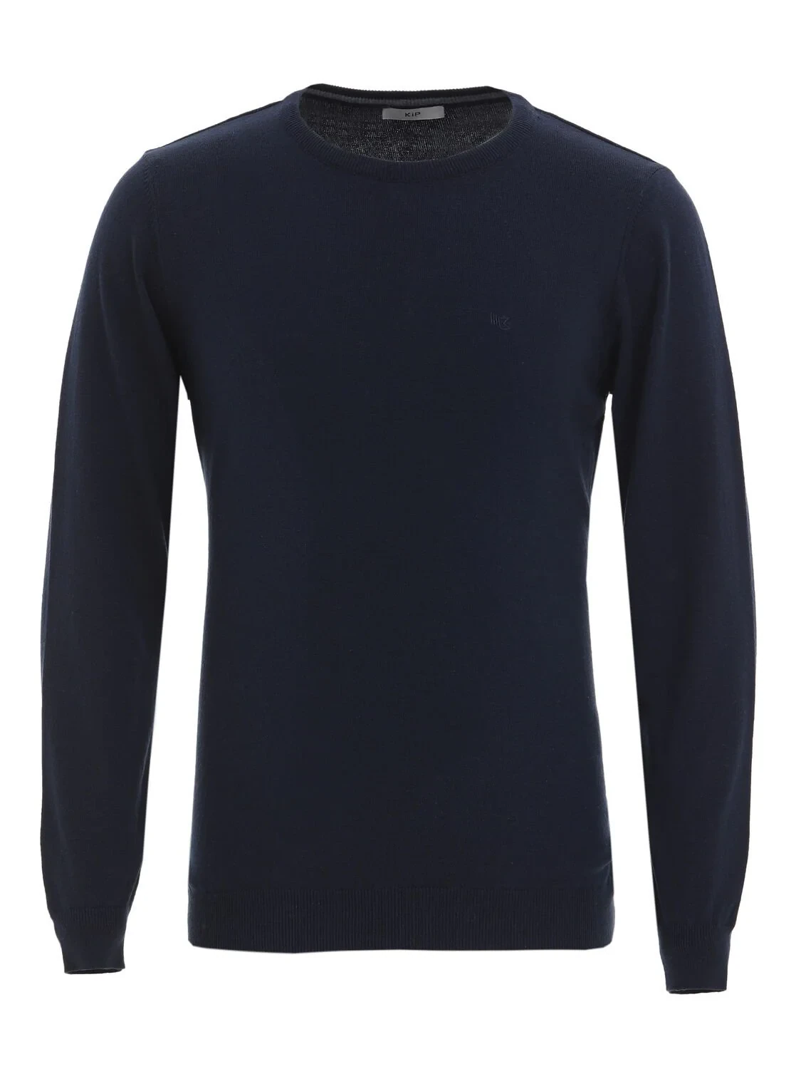 Navy Blue Knitwear Sweatshirt - 6