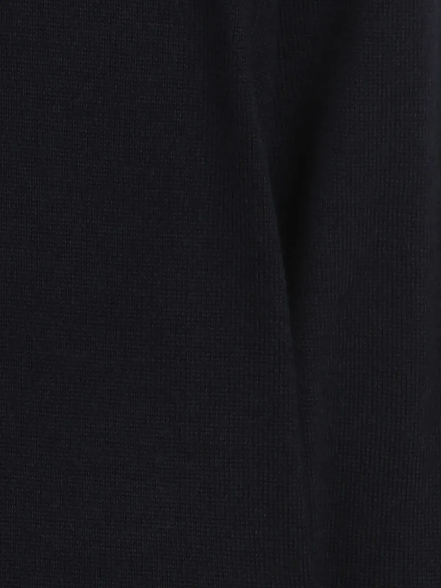 Navy Blue Knitwear Sweatshirt - 12
