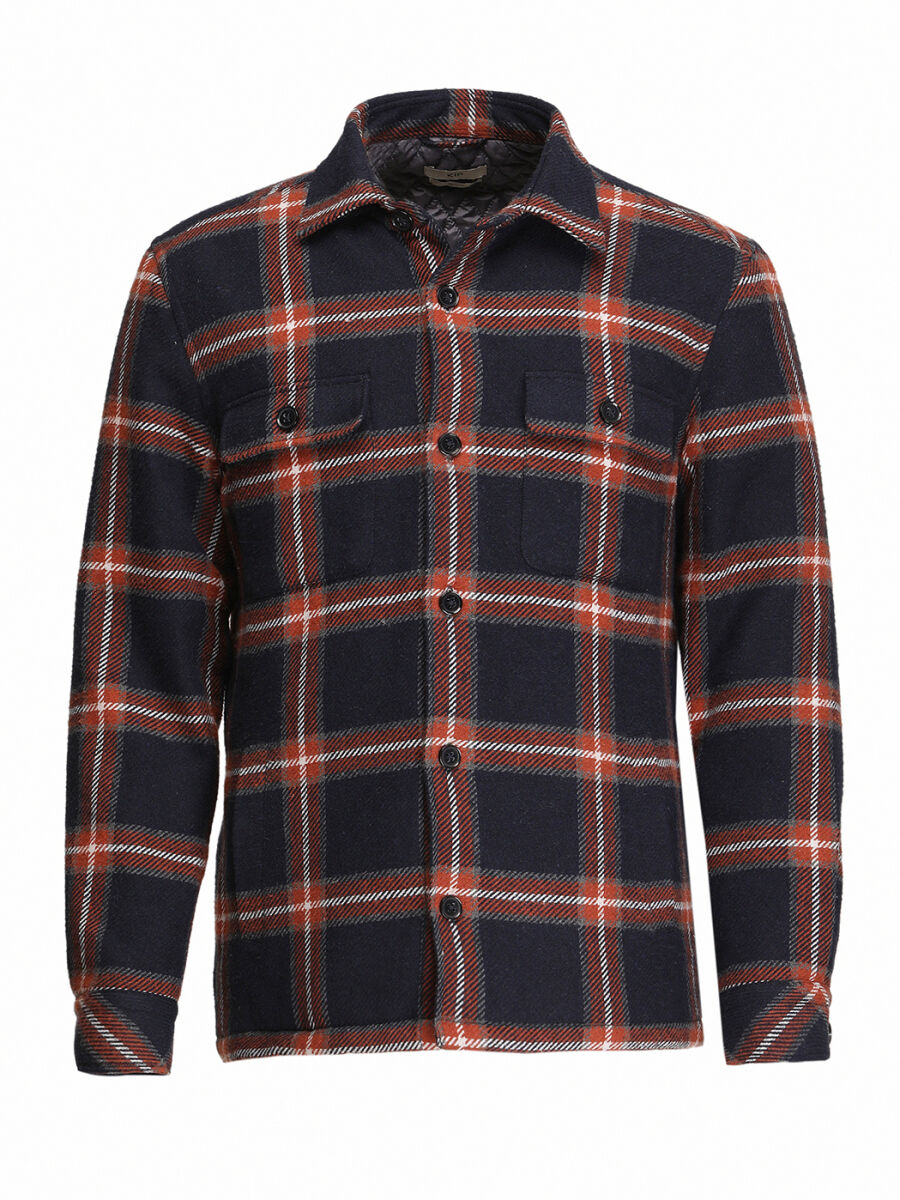 Navy Blue Overshirt - 7