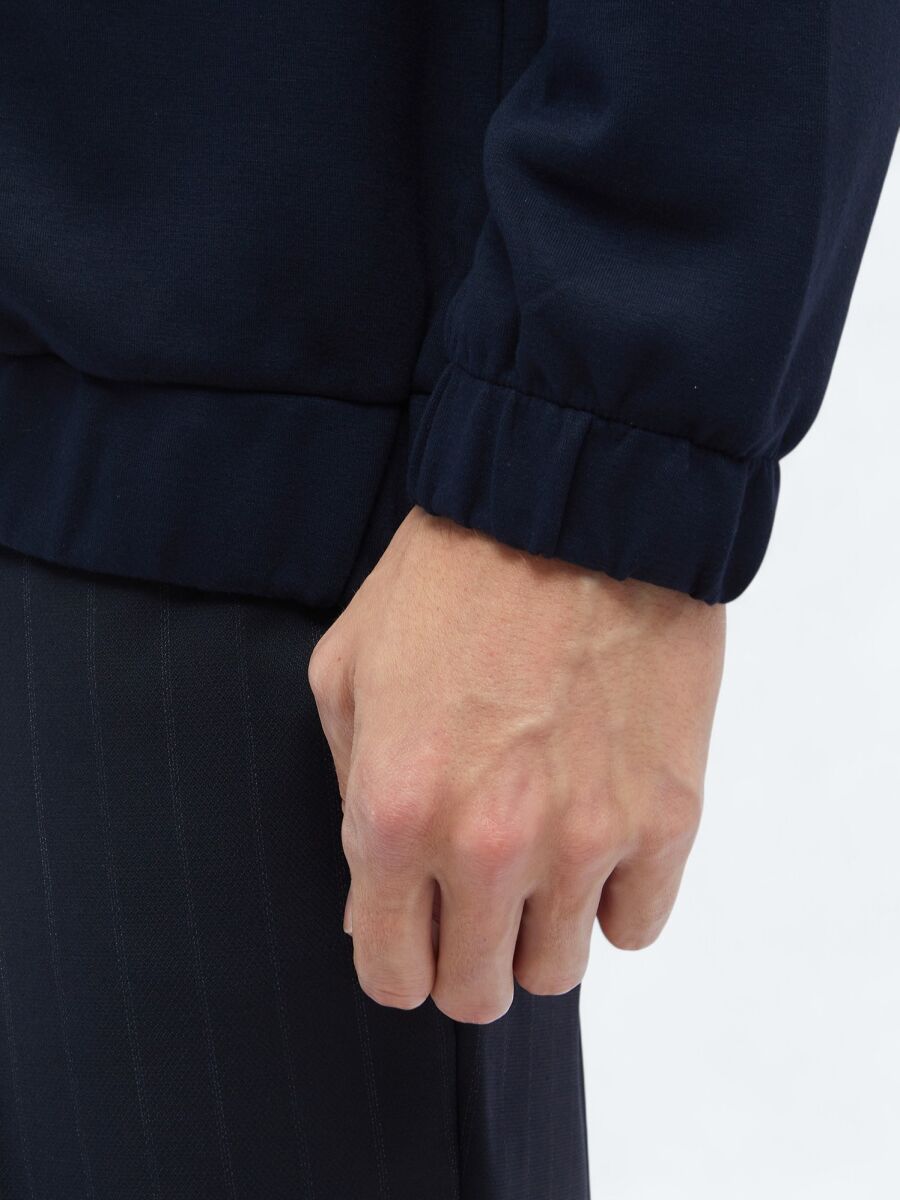 Navy Blue Overshirt - 8