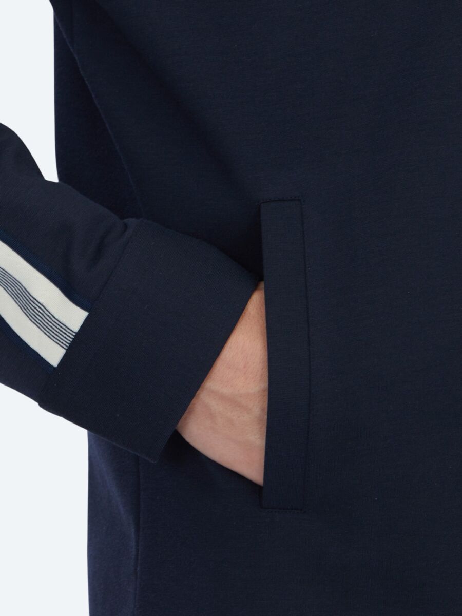 Navy Blue Overshirt - 7