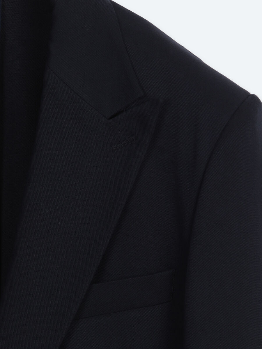 Navy Blue Plain Modern Fit Suit - 8