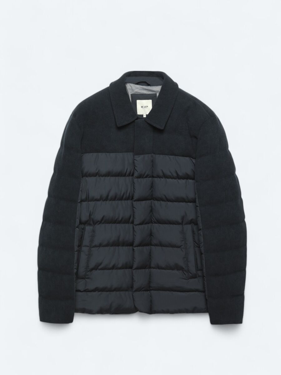 Navy Blue Regular Fit Lightweight Jacket - 7