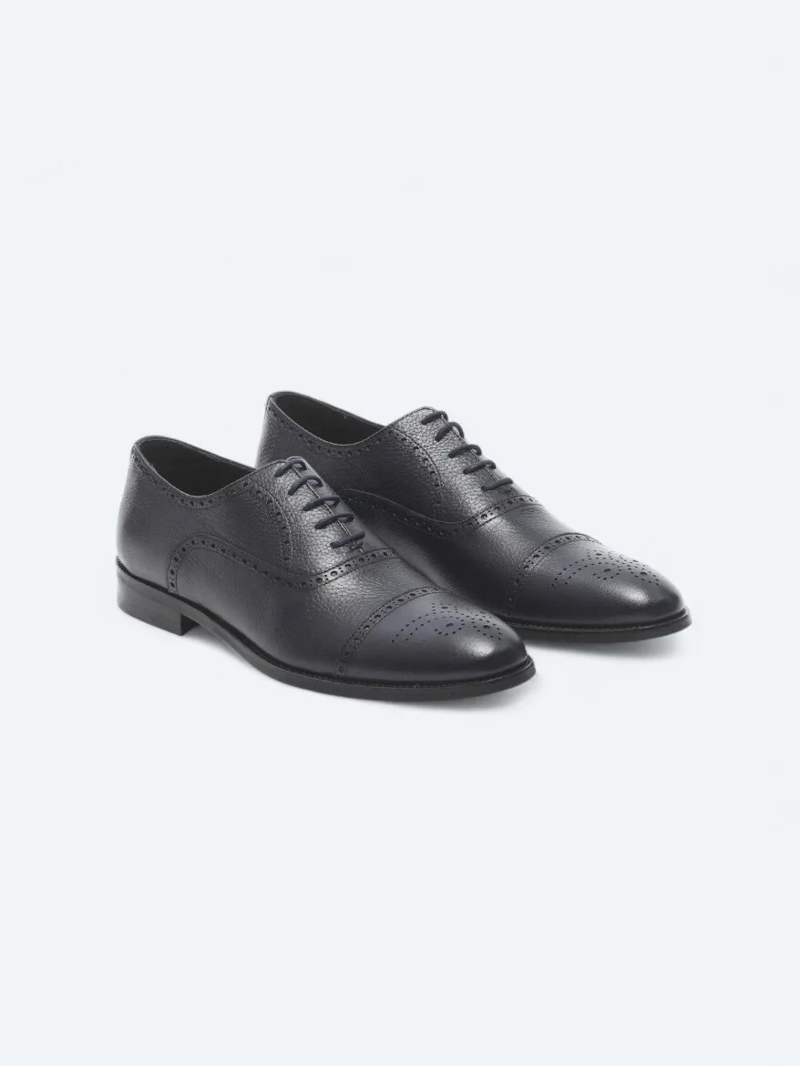 Navy Blue Shoes - 2