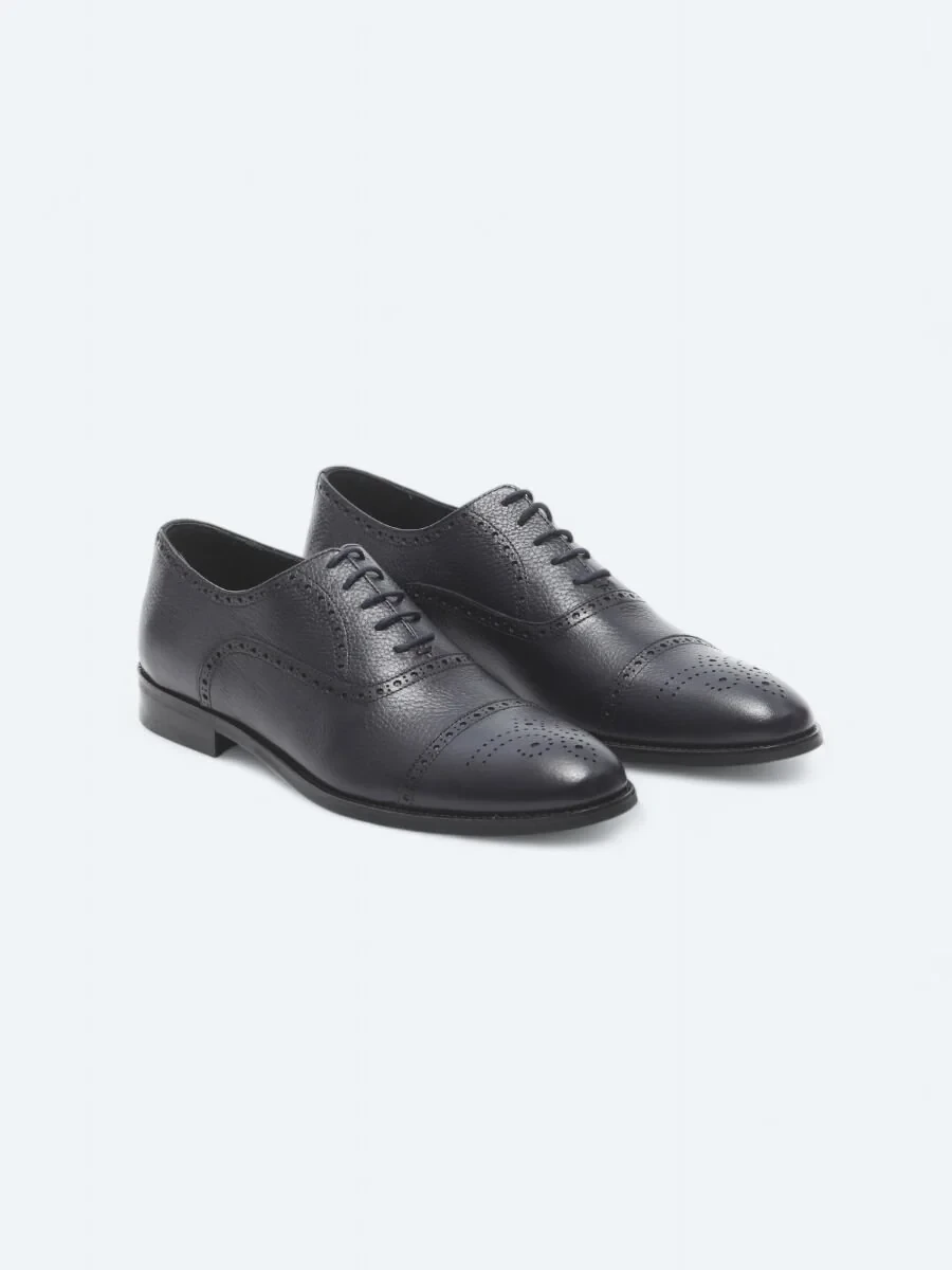 Navy Blue Shoes - 2