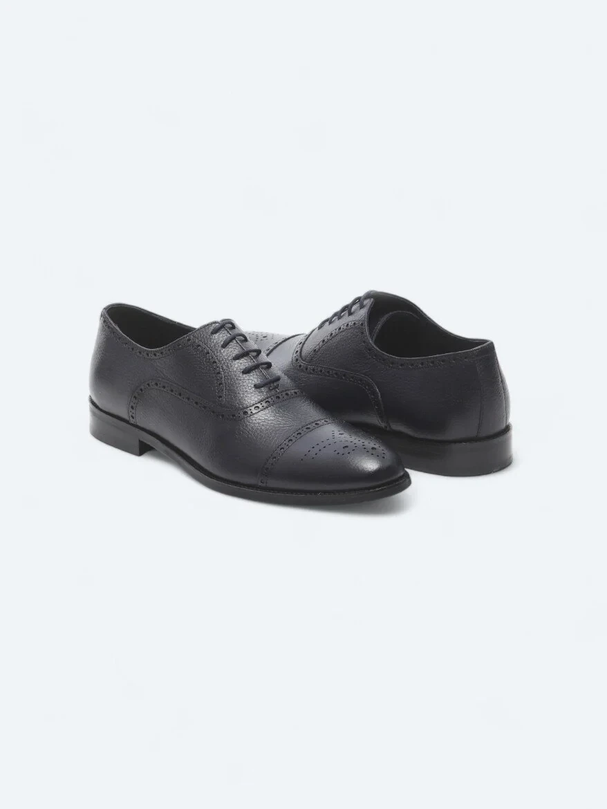 Navy Blue Shoes - 3