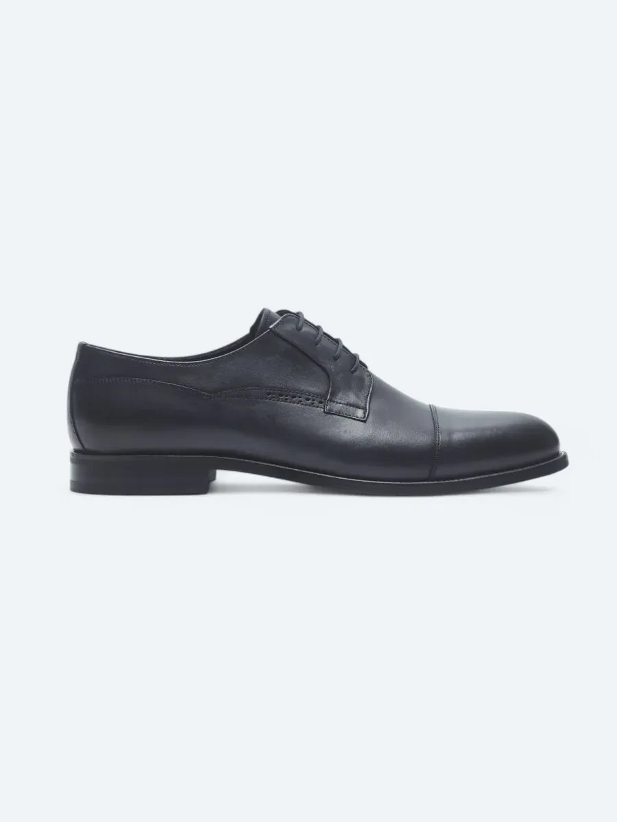 Navy Blue Shoes - 1