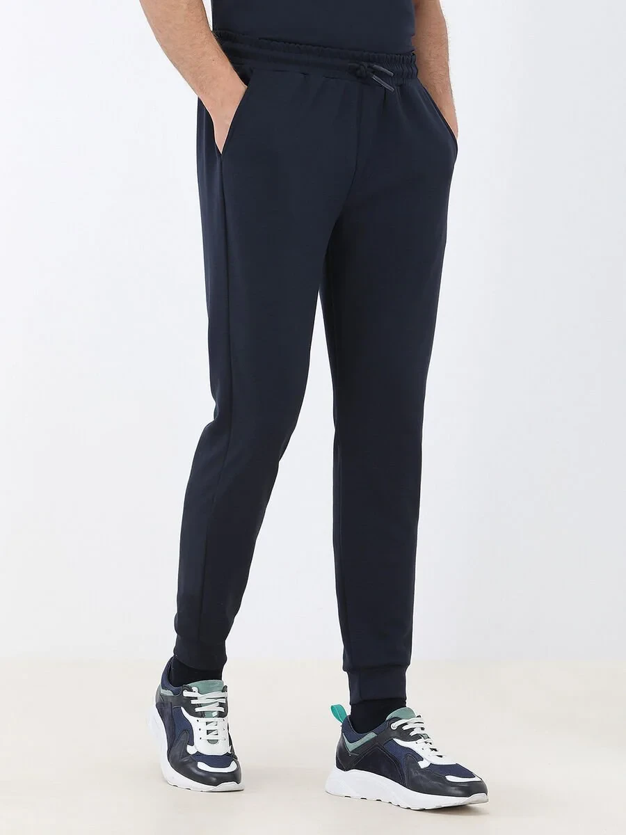 Navy Blue Sweat Pants - 1