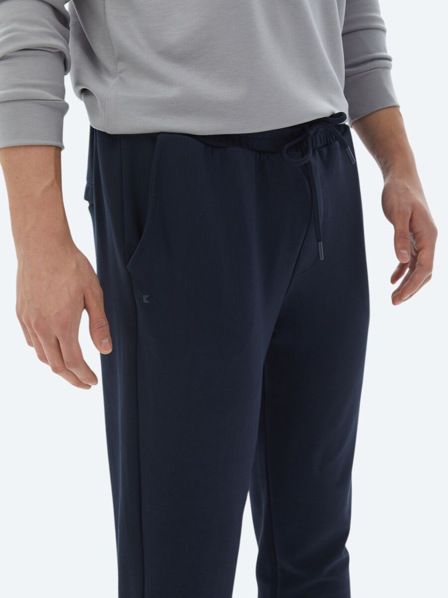 Navy Blue Sweat Pants - 5