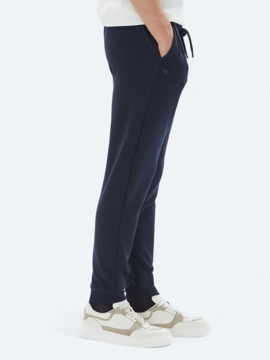 Navy Blue Sweat Pants - 5