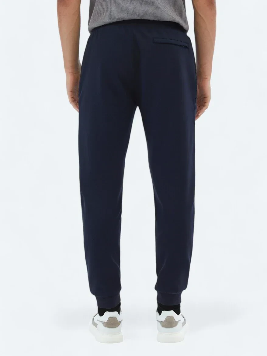 Navy Blue Sweat Pants - 5