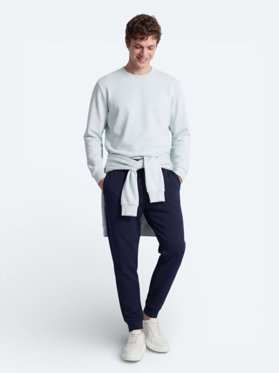 Navy Blue Sweat Pants - 2