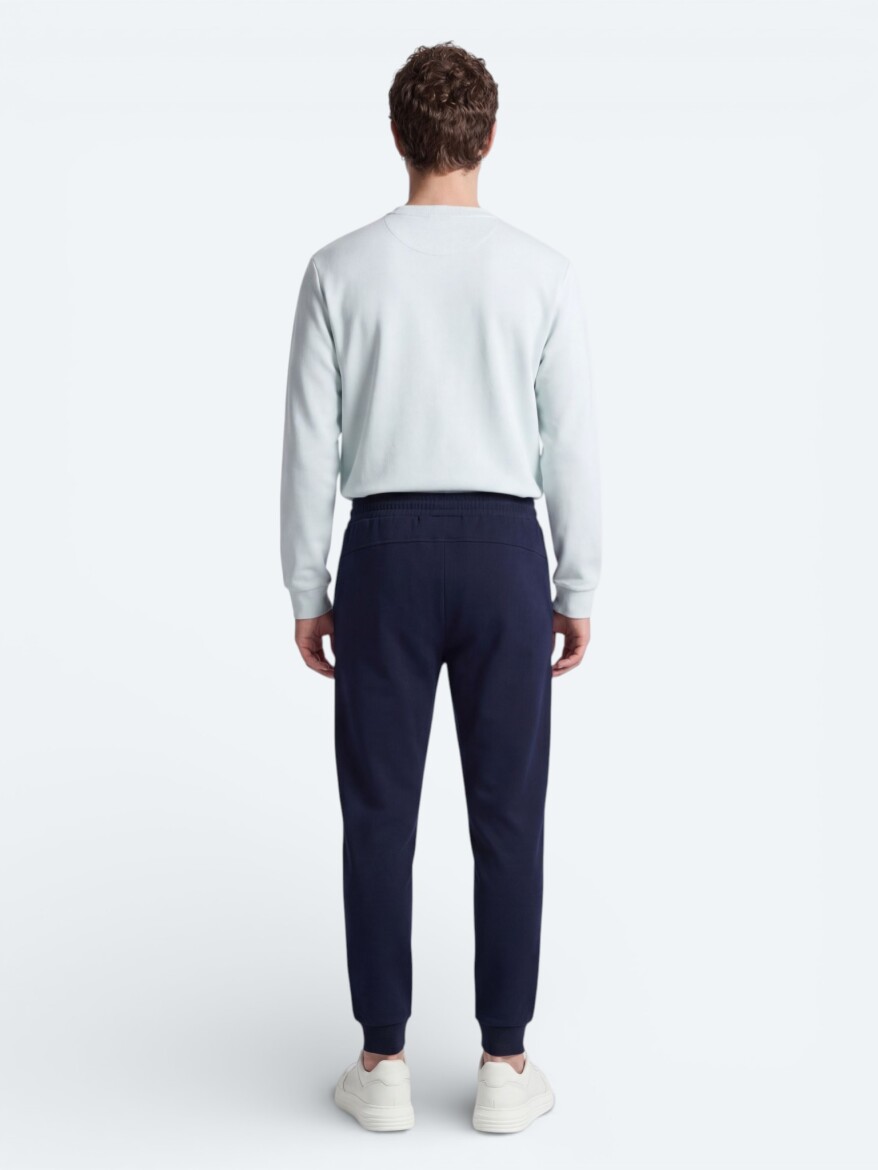 Navy Blue Sweat Pants - 5