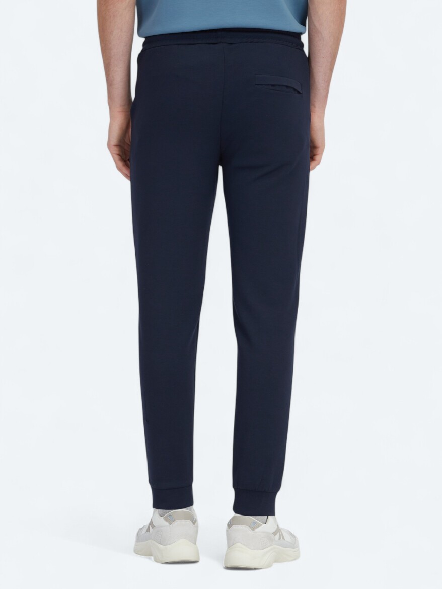 Navy Blue Sweat Pants - 4