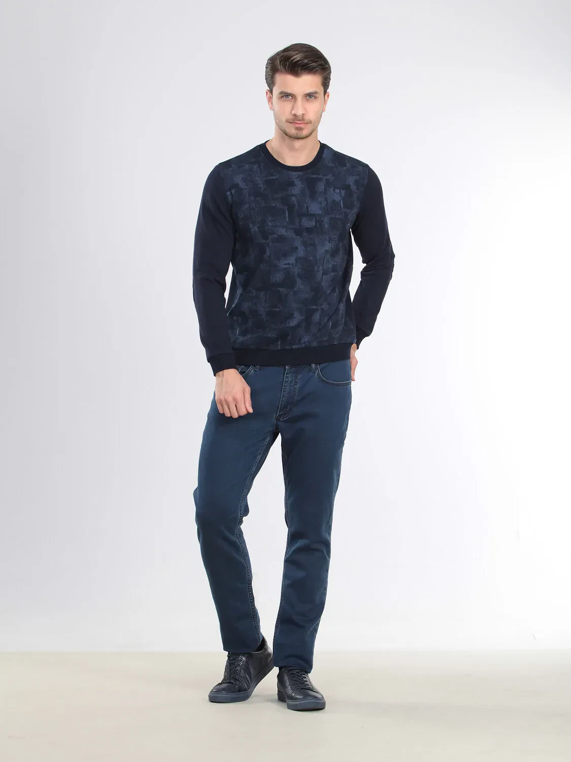 Navy Blue Sweatshirt - 3