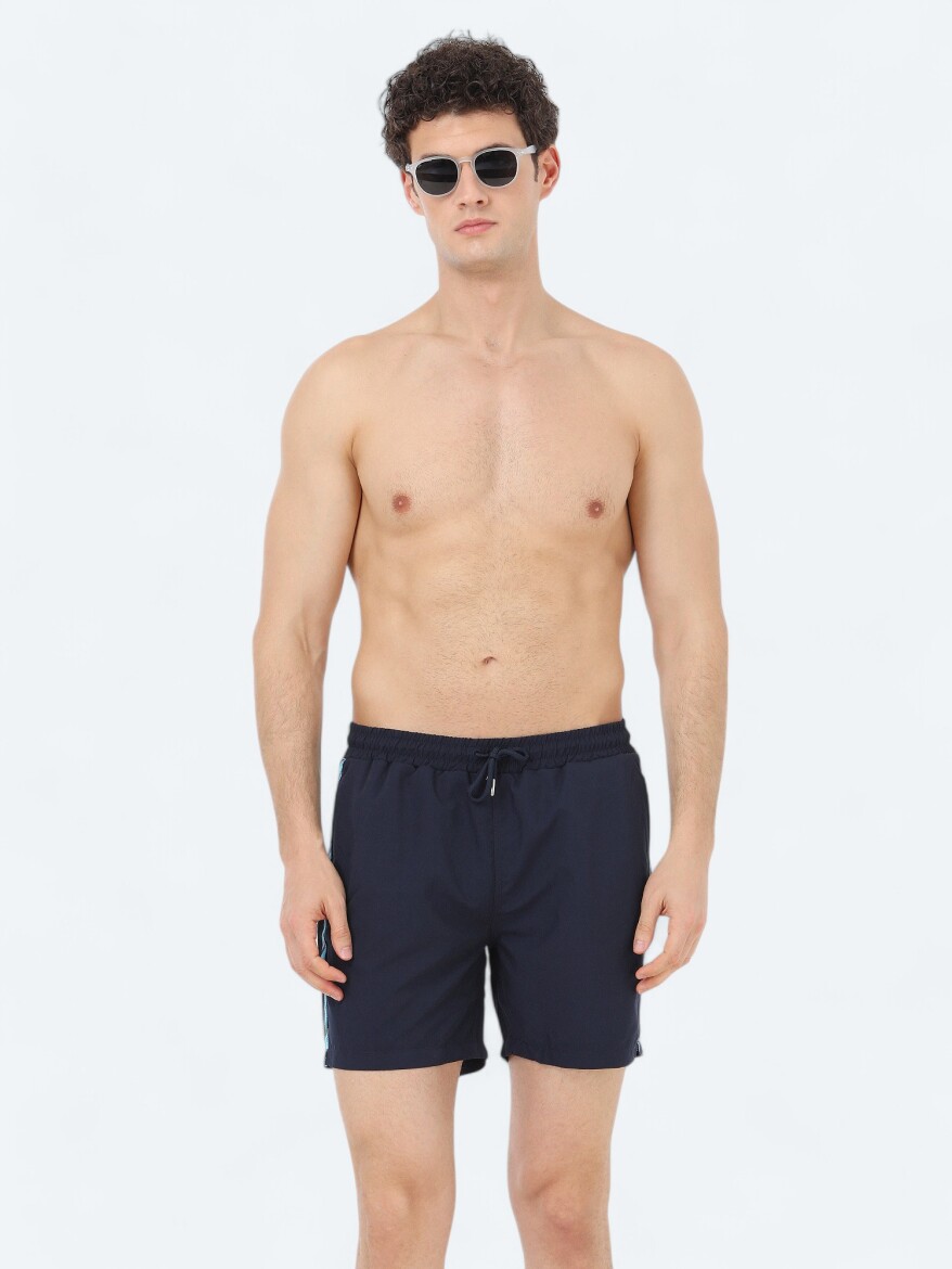 Navy Blue Swimsuit - 5