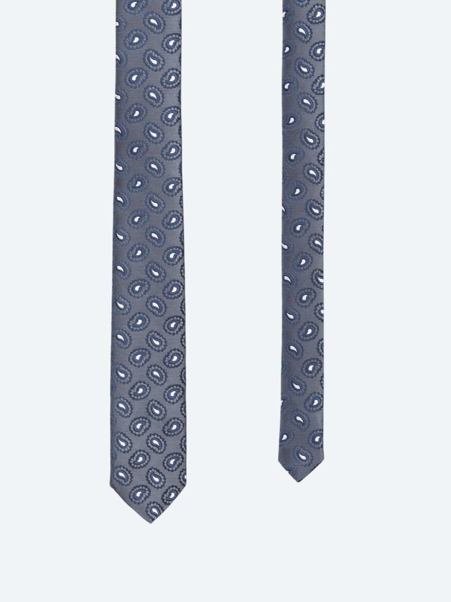 Navy Blue Tie - 1