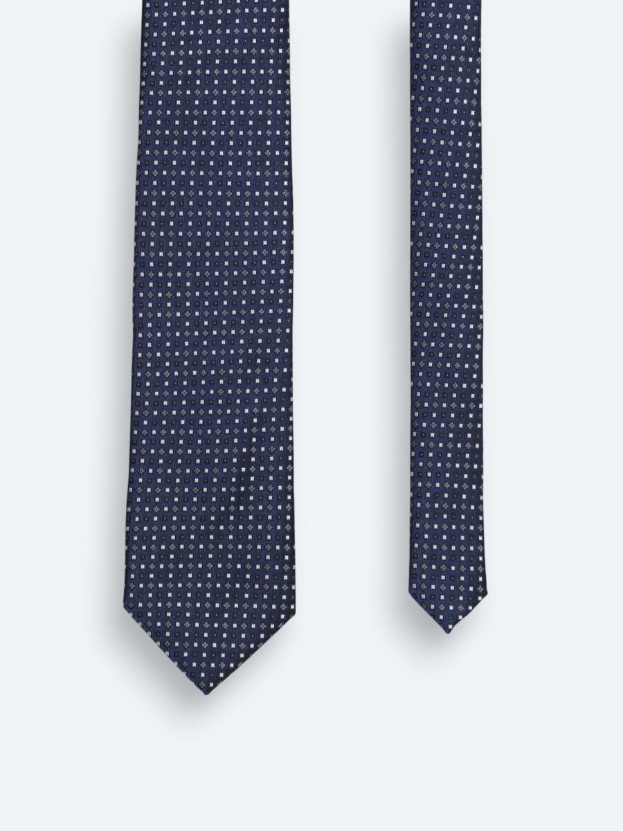 Navy Blue Tie - 1
