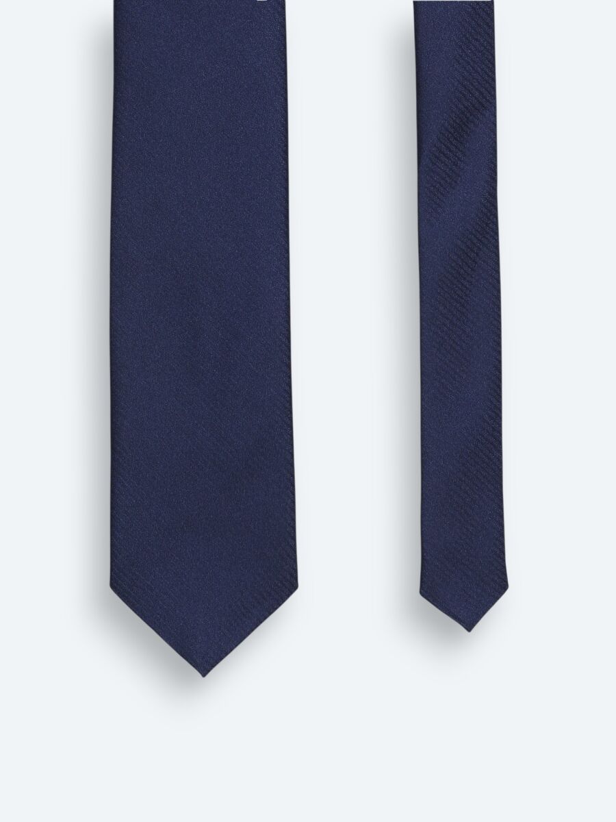 Navy Blue Tie - 1