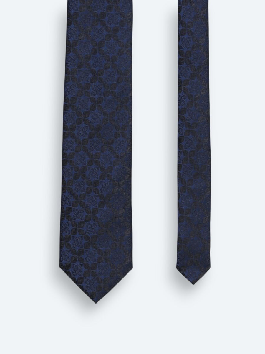 Navy Blue Tie - 1