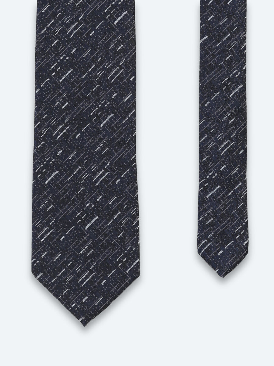 Navy Blue Tie - 1