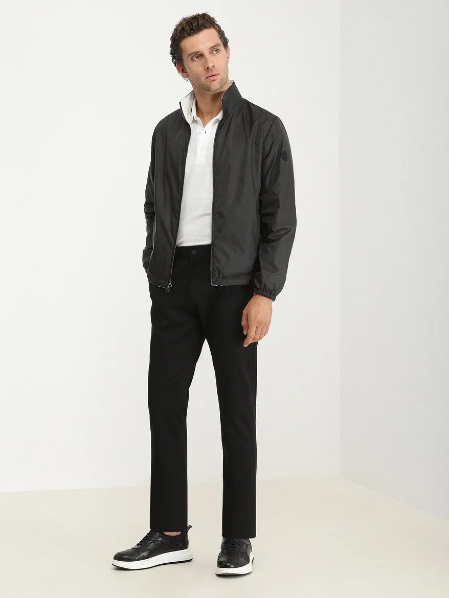Off White Double-Sided Weaving Coat - 4