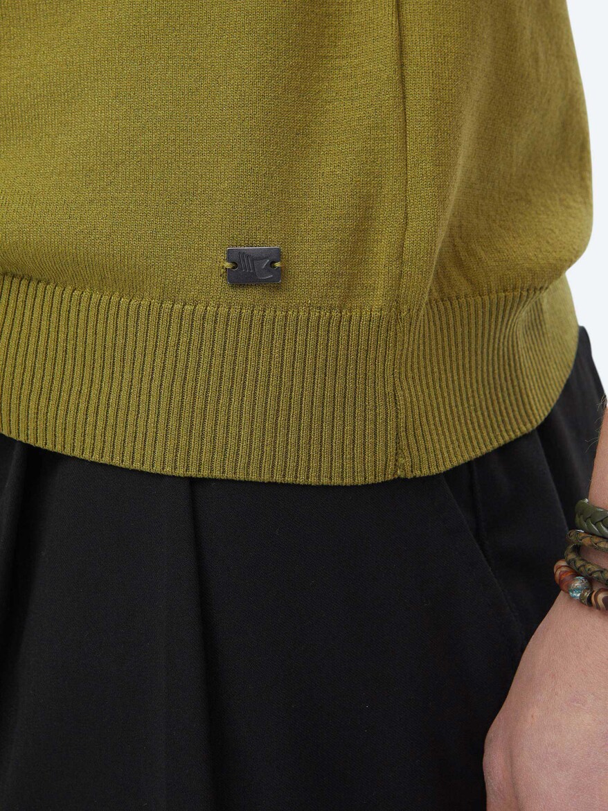 Oil Green Knitwear - 8