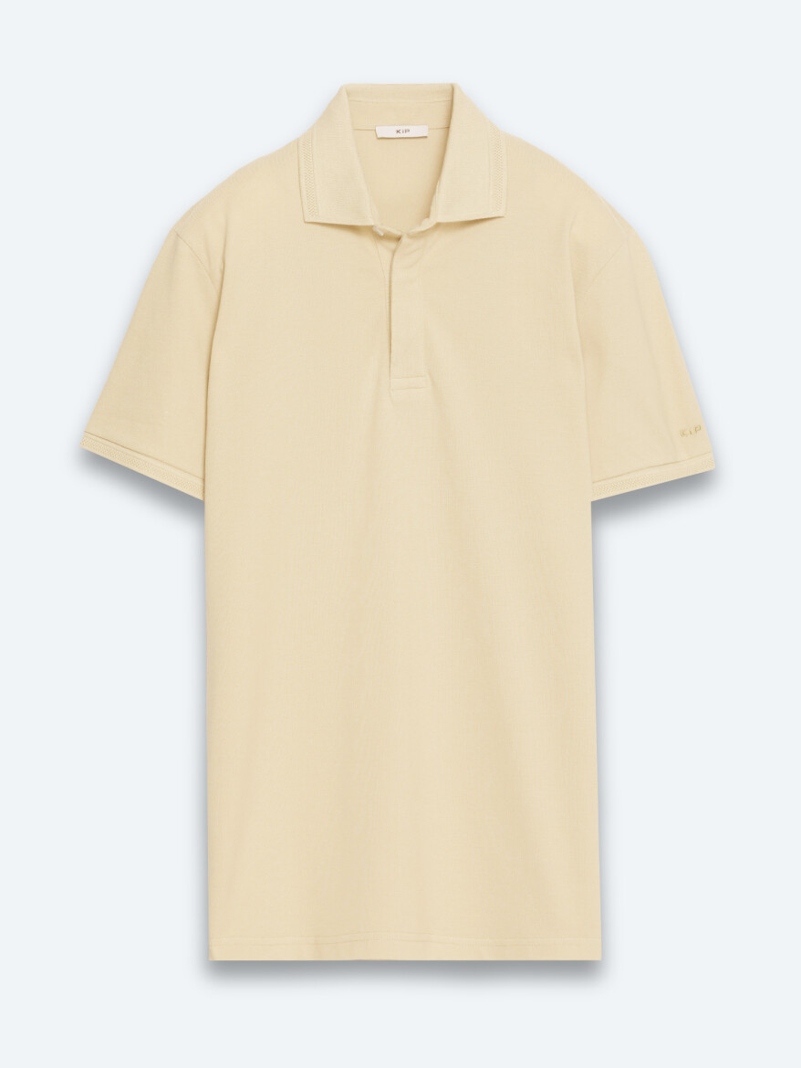 Oil Green Plain 100% Cotton T-Shirt - 7