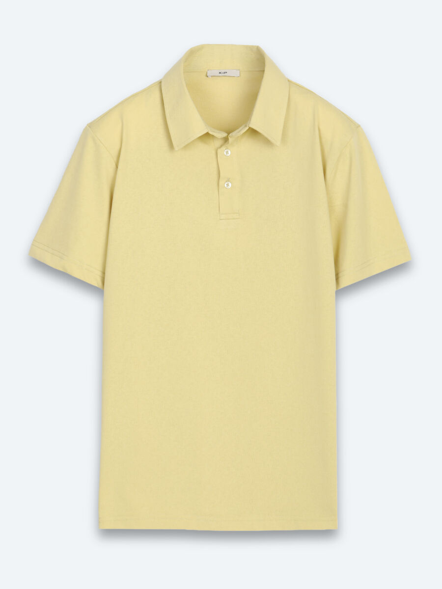 Oil Green Plain Cotton Blended T-Shirt - 6