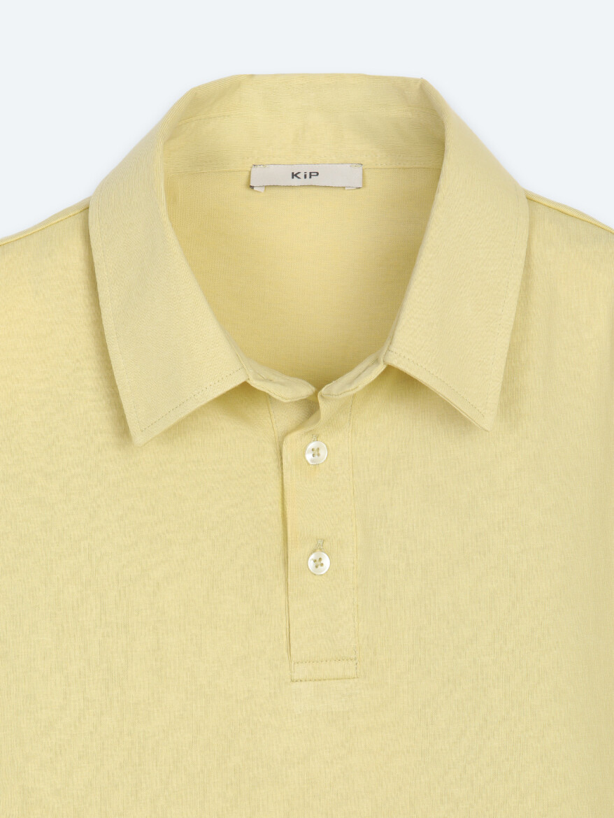 Oil Green Plain Cotton Blended T-Shirt - 8