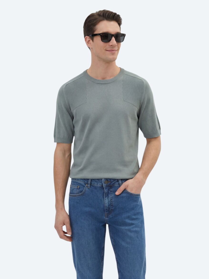 Petrol Blue Knitwear - 4