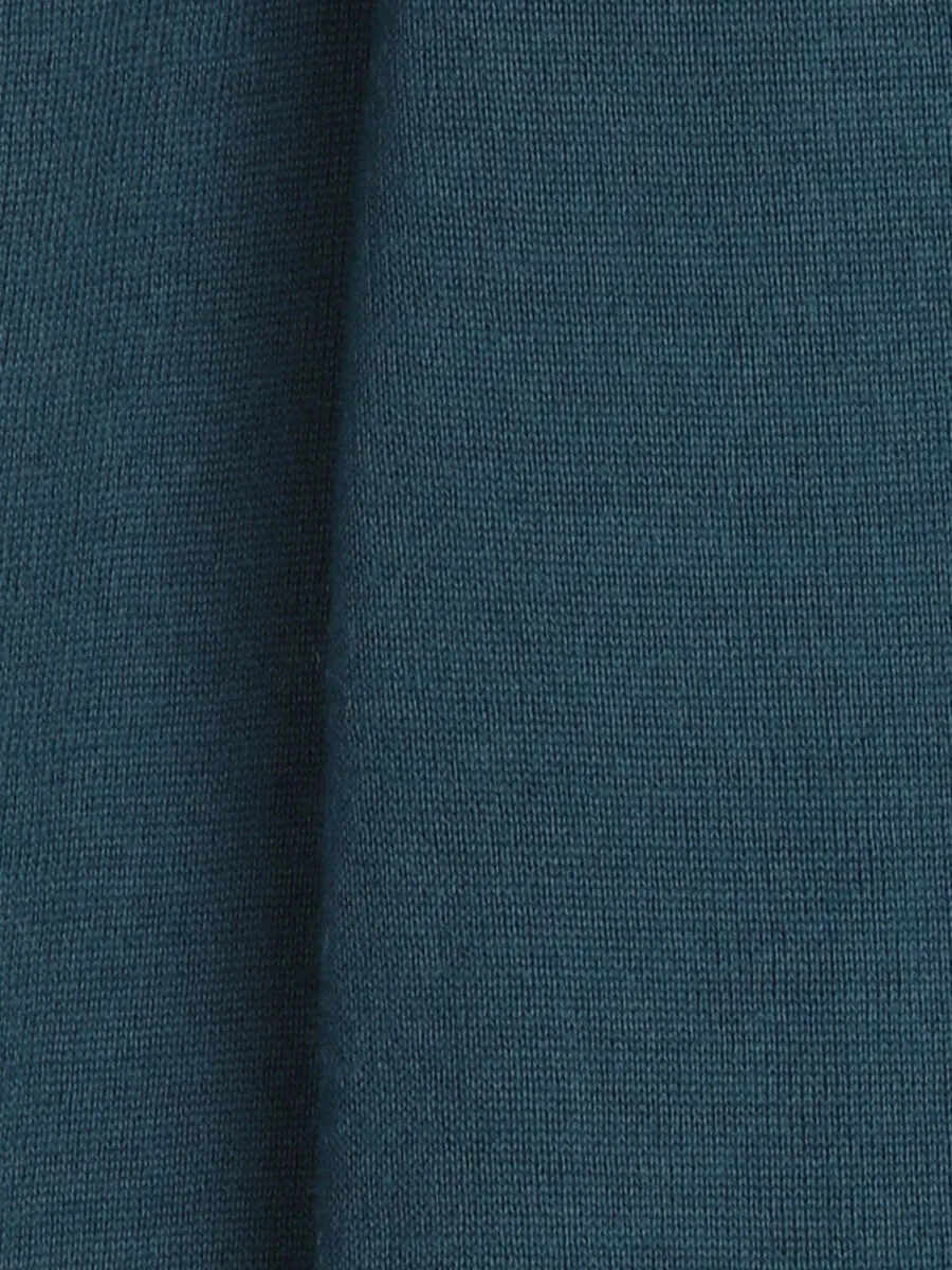 Petrol Blue Knitwear Sweatshirt - 12