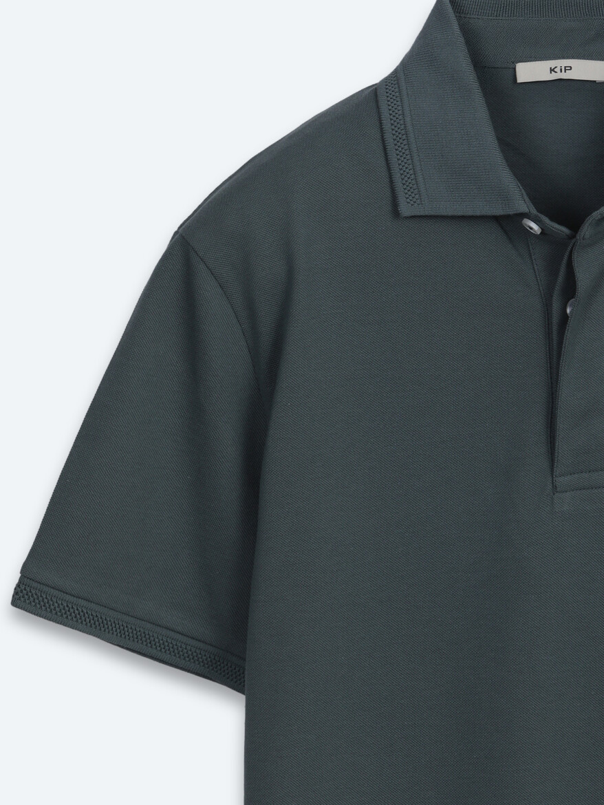 Petrol Blue Plain 100% Cotton T-Shirt - 6
