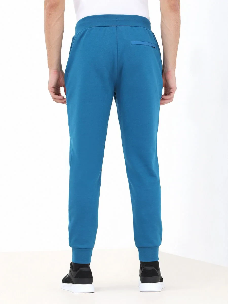 Petrol Blue Sweat Pants - 5