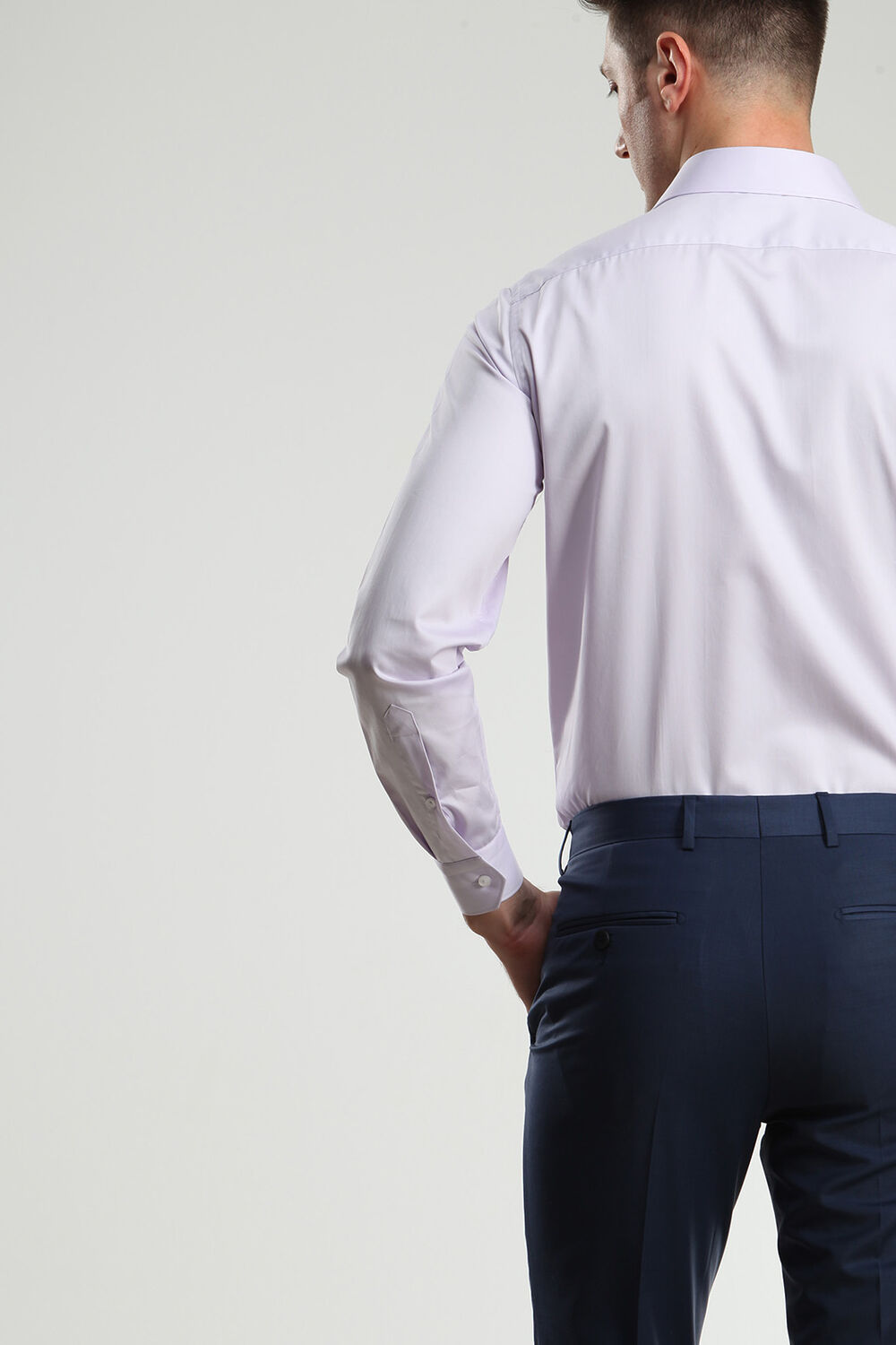 Purple 100% Cotton Shirt - 2