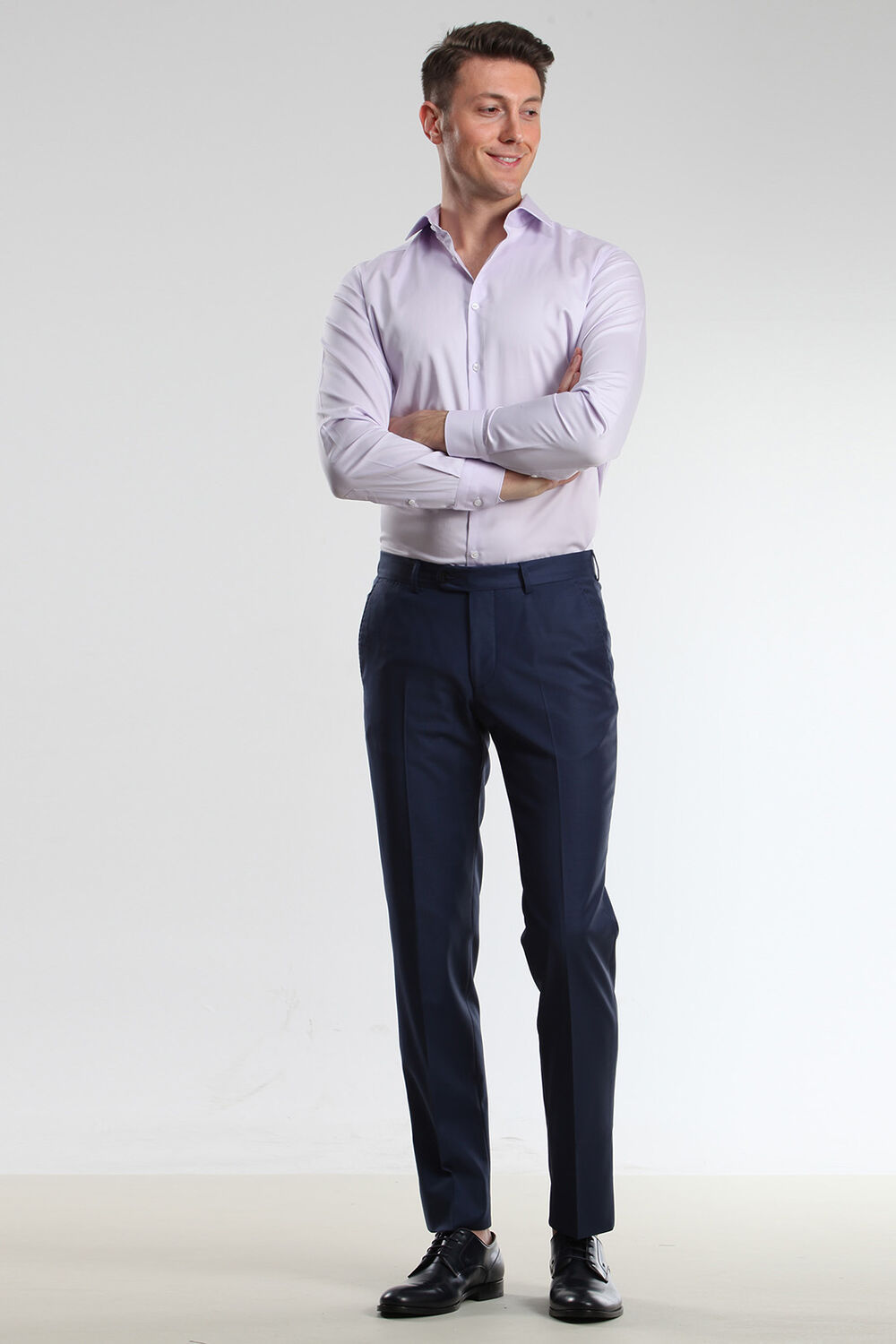 Purple 100% Cotton Shirt - 4