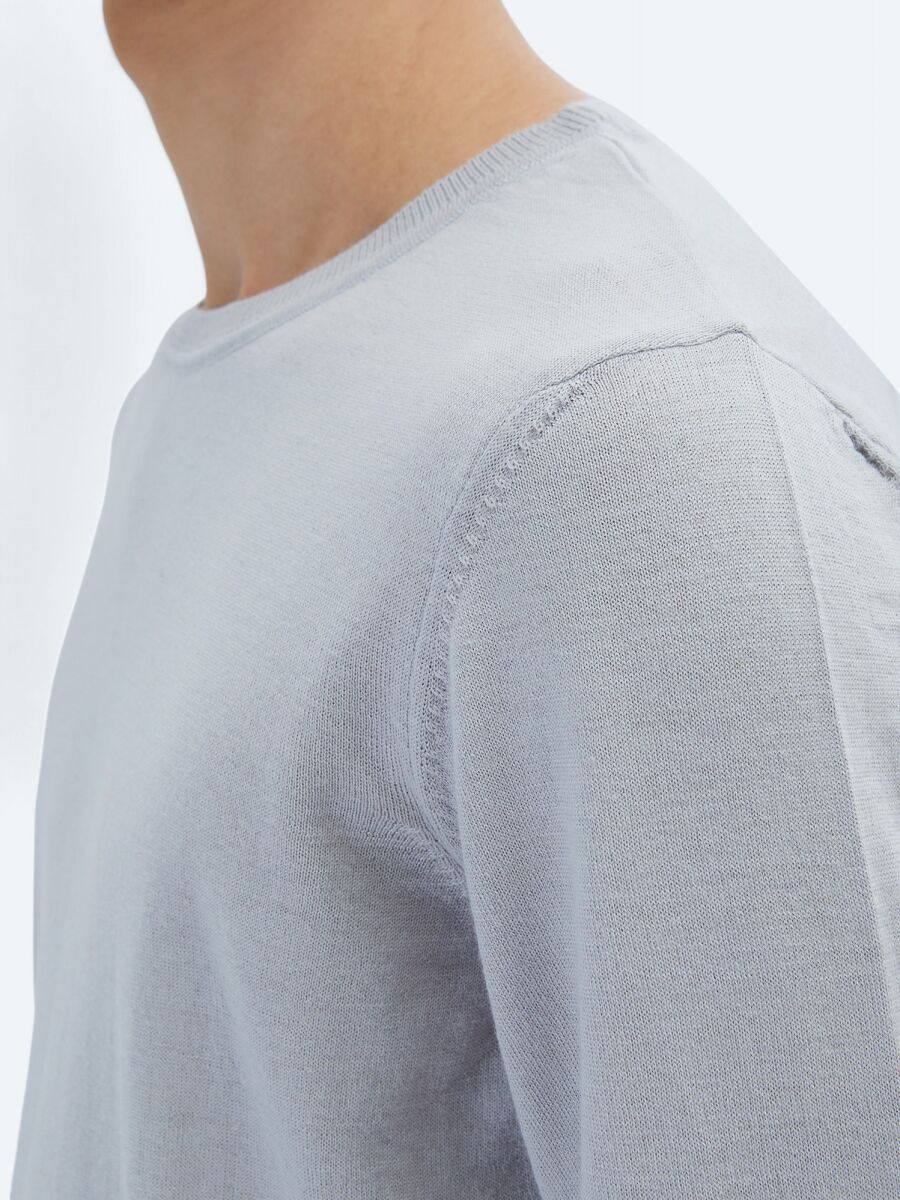 Purple Knitwear Sweatshirt - 4