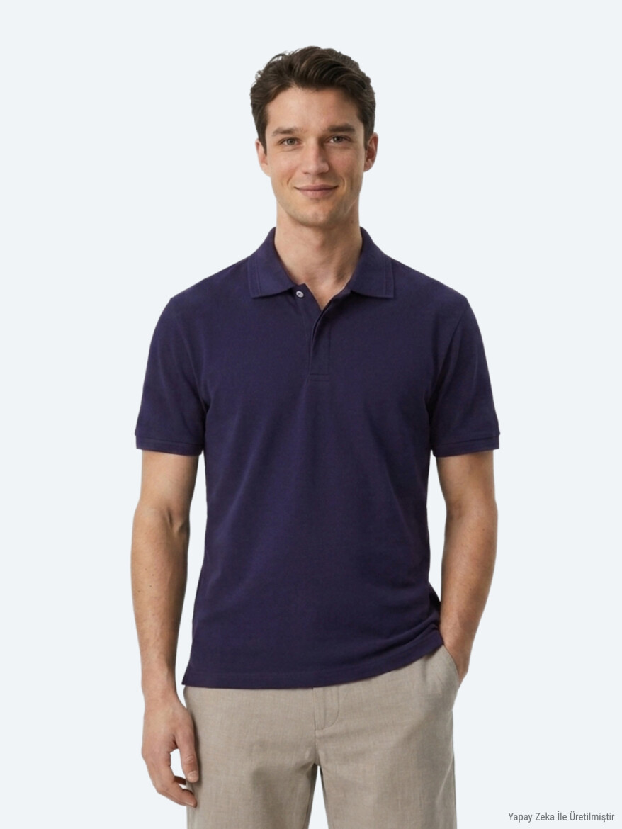 Purple Plain 100% Cotton T-Shirt 