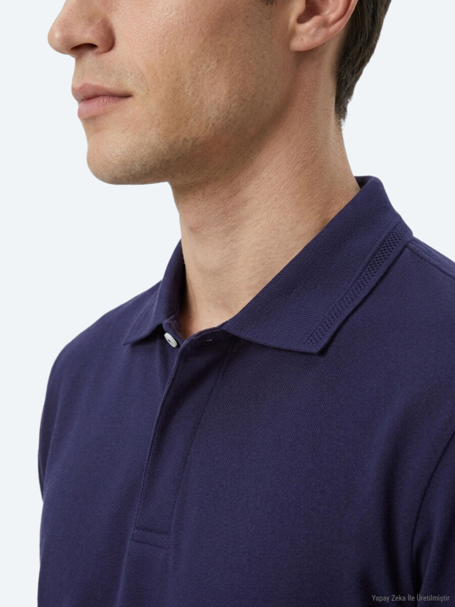Purple Plain 100% Cotton T-Shirt - 4