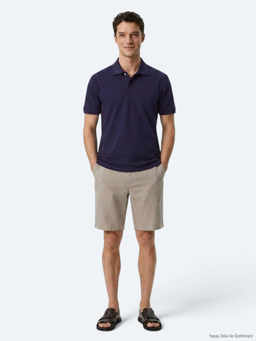 Purple Plain 100% Cotton T-Shirt - 5
