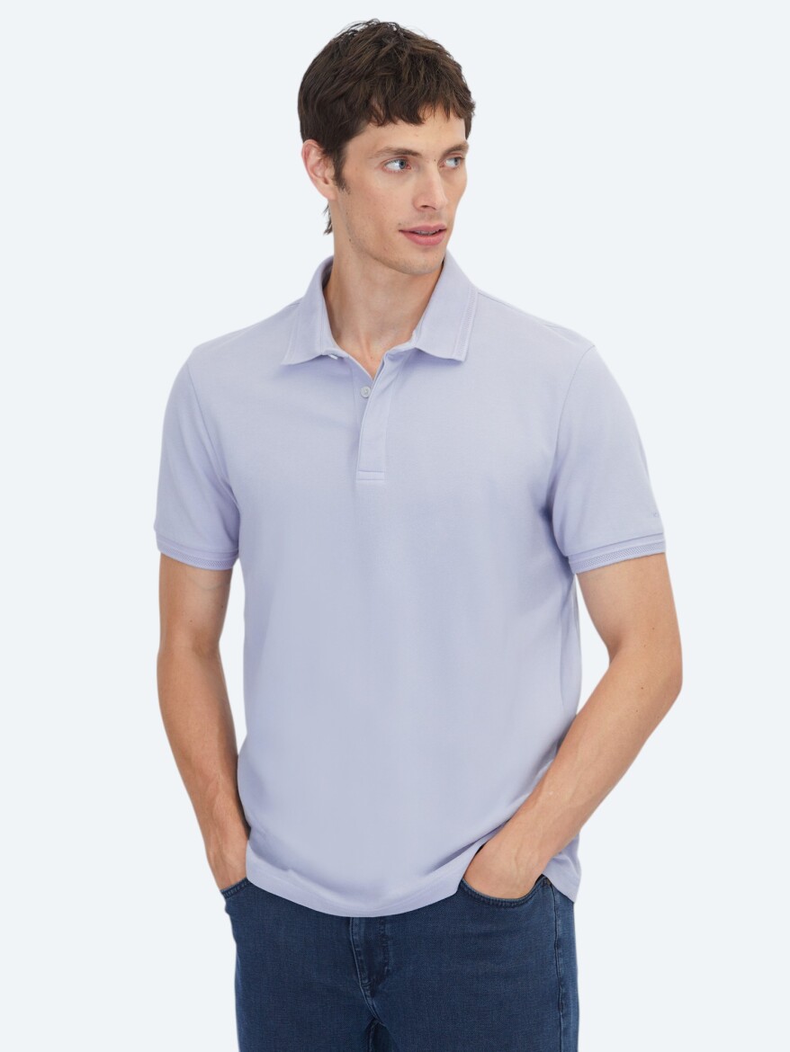 Purple Plain 100% Cotton T-Shirt 