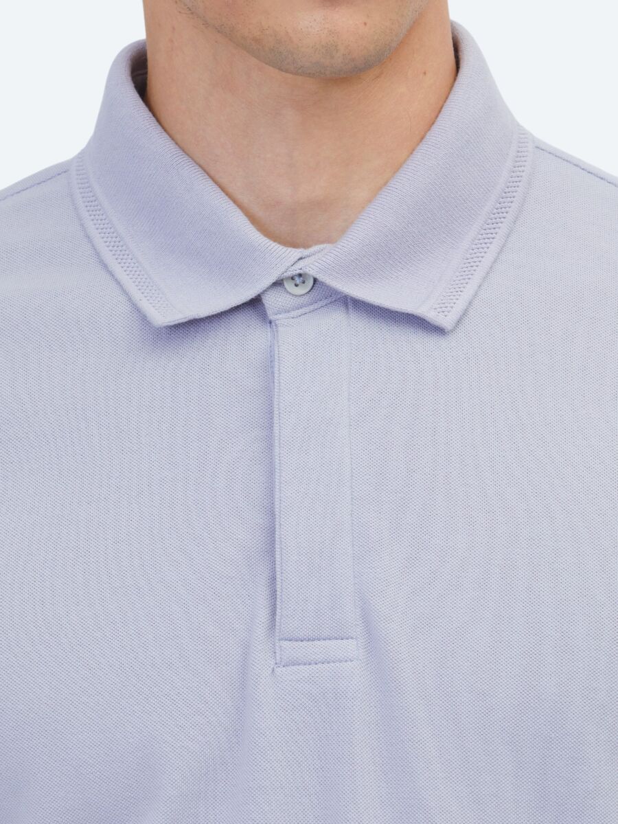 Purple Plain 100% Cotton T-Shirt - 4